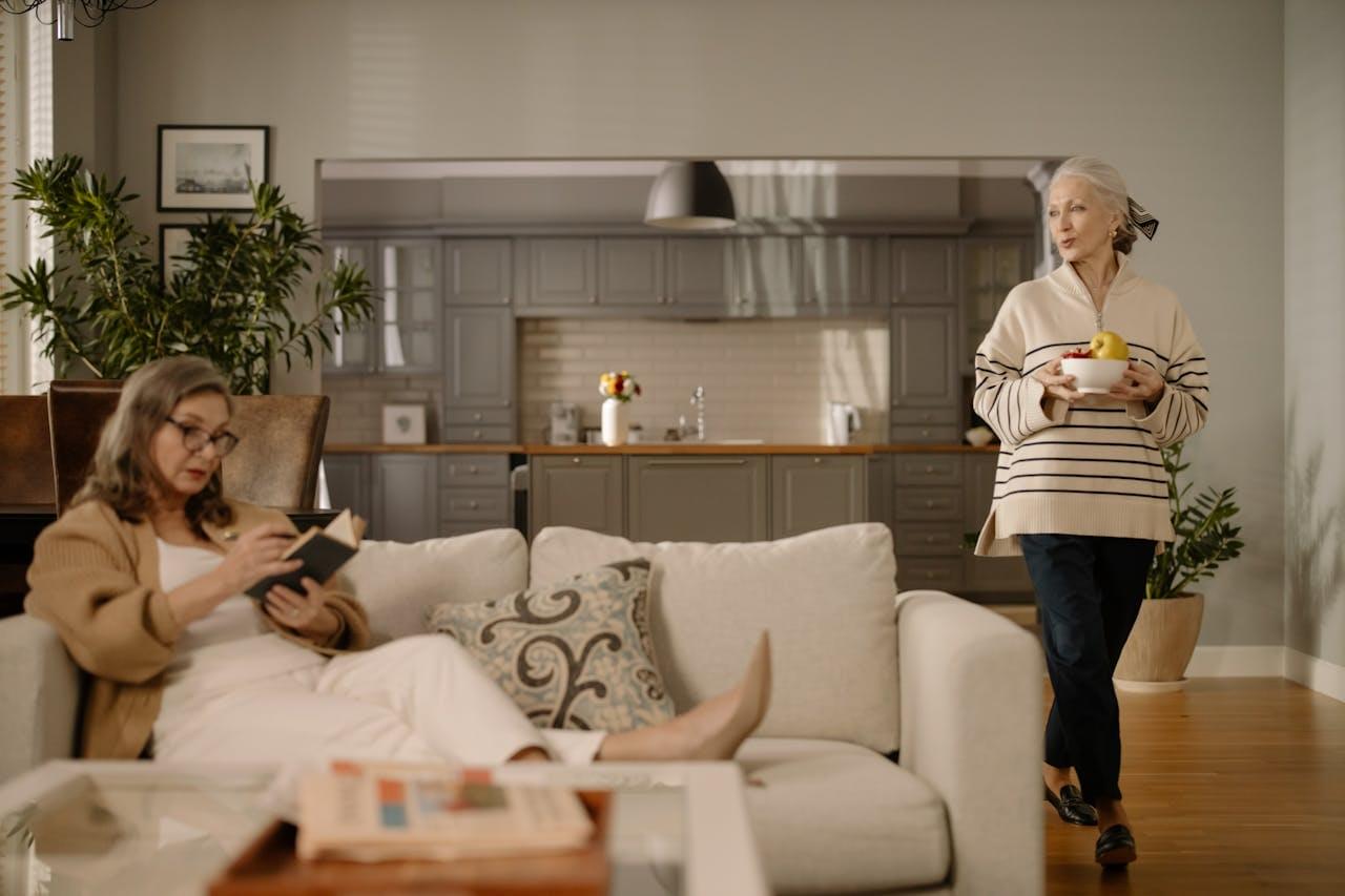 Отдых в умном доме с книгой